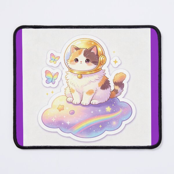 Item preview, Copper cat on the cloud star designed and sold by pin-upgirls9.