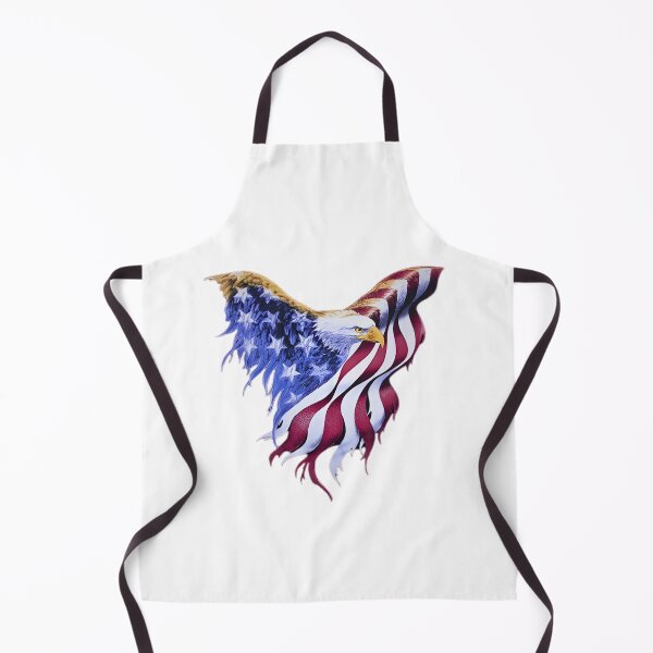 Item preview, American Flag Waving Eagle Wings designed and sold by calicito.