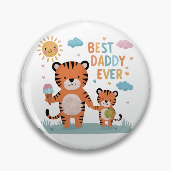 Item preview, Best Daddy Ever Lion Funny designed and sold by theomahkaos.