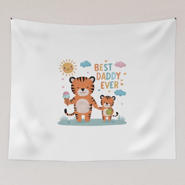 Item preview, Best Daddy Ever Lion Funny designed and sold by theomahkaos.