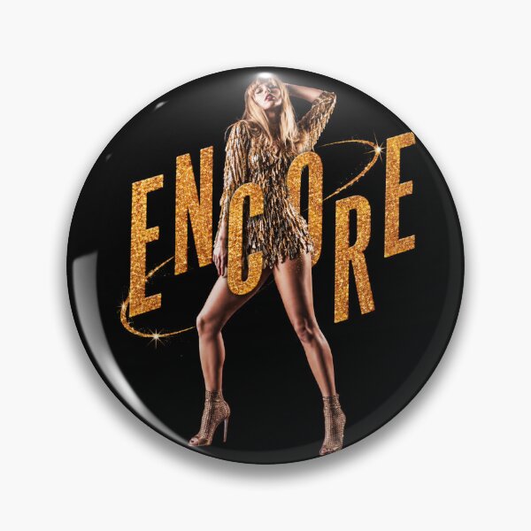 Item preview, Taylor Swift TLOAS Encore Edition Sticker – Gold Glitter Encore Era Design designed and sold by taylorvinyls.