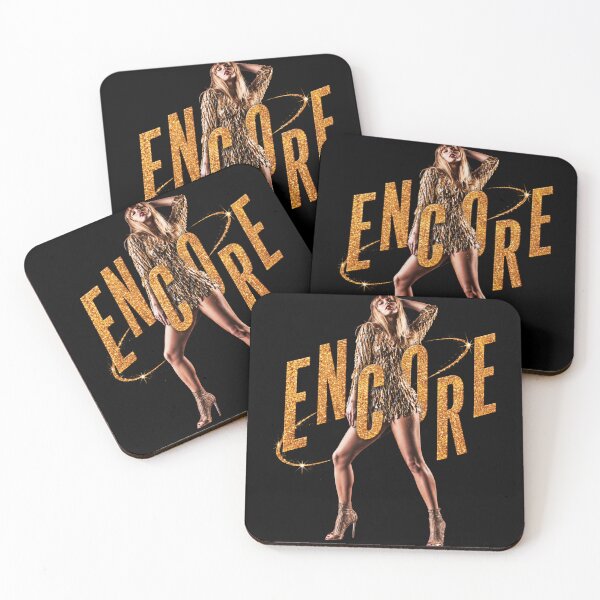 Item preview, Taylor Swift TLOAS Encore Edition Sticker – Gold Glitter Encore Era Design designed and sold by taylorvinyls.