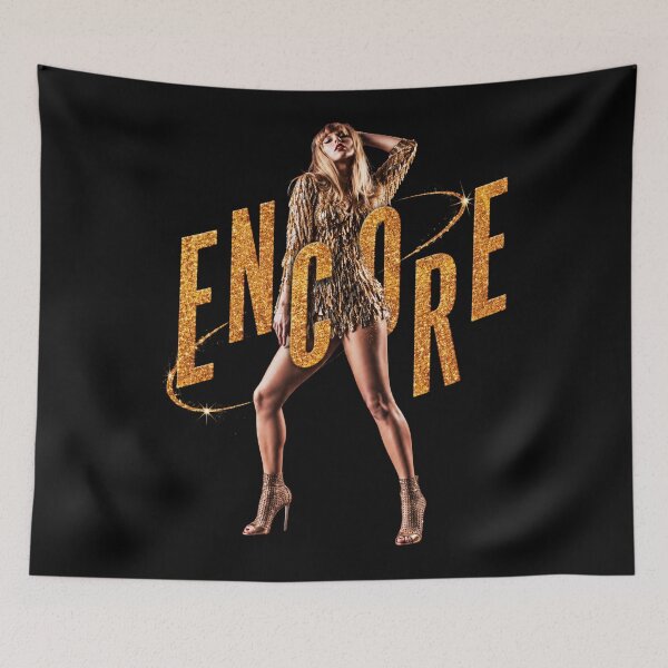 Item preview, Taylor Swift TLOAS Encore Edition Sticker – Gold Glitter Encore Era Design designed and sold by taylorvinyls.
