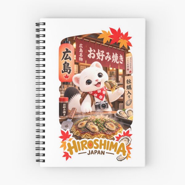 Item preview, Hiroshima Oyster Okonomiyaki with Mofu – Japanese Food Travel Sticker designed and sold by aoisora-kiki55.
