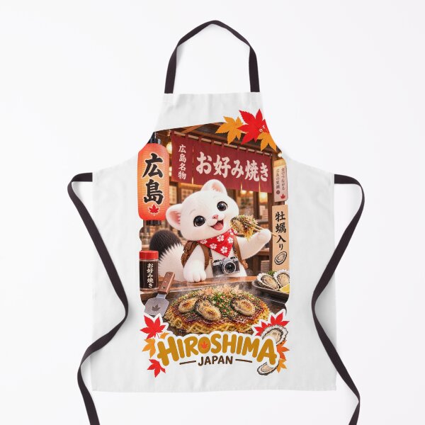 Item preview, Hiroshima Oyster Okonomiyaki with Mofu – Japanese Food Travel Sticker designed and sold by aoisora-kiki55.