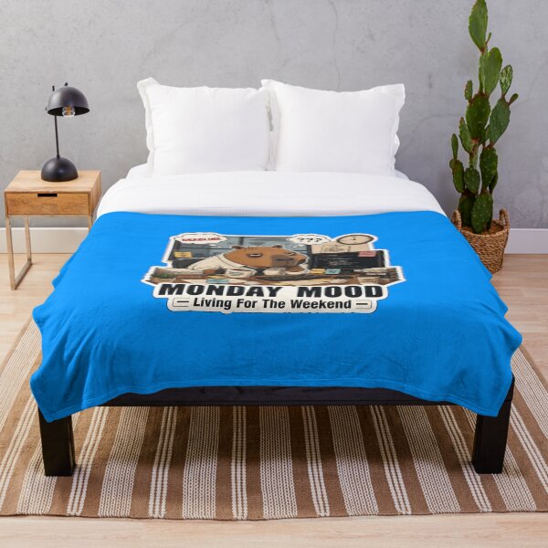 Item preview, Monday Mood Office Capybara Funny Work Humor designed and sold by Créative touche .