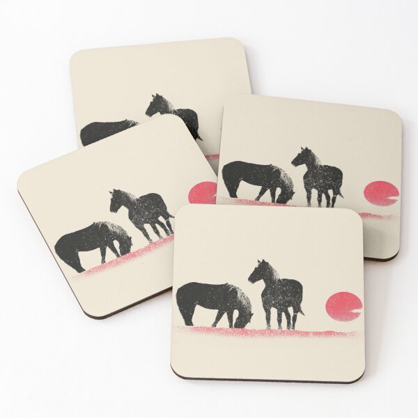 Artikelvorschau, Horses and Sunset entworfen und verkauft von Thomas Luca.