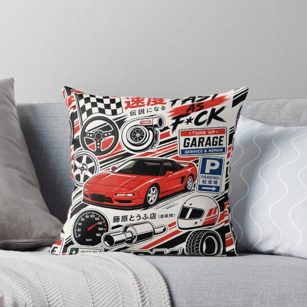 Item preview, Retro Japanese NSX Racing Garage Art designed and sold by Arslyarts.