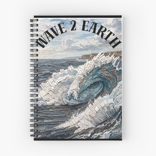 Item preview, WAVE TO EARTH — Minimalist Indie Rock Music Aesthetic Design designed and sold by JeraiffsonCorner .