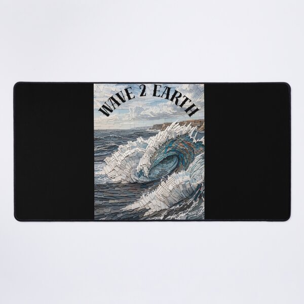 Item preview, WAVE TO EARTH — Minimalist Indie Rock Music Aesthetic Design designed and sold by JeraiffsonCorner .