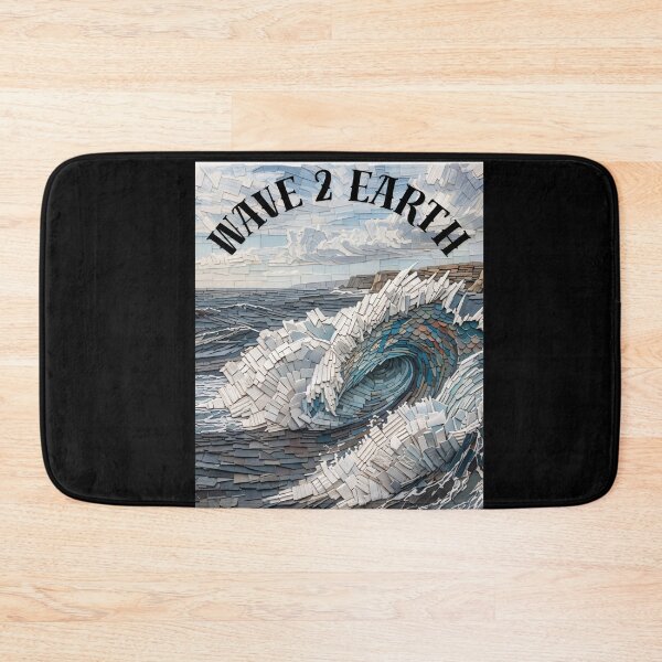 Item preview, WAVE TO EARTH — Minimalist Indie Rock Music Aesthetic Design designed and sold by JeraiffsonCorner .