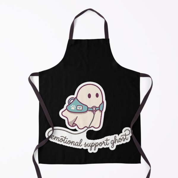 Item preview, Emotional Support Ghost — Cute Service Vest Art designed and sold by TheCalmEdit.