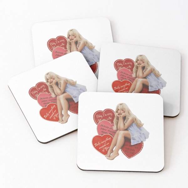 Item preview, Sabrina Carpenter Valentine Heart designed and sold by WallHelloStore.