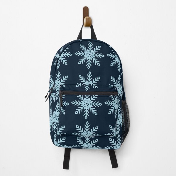 Item preview, Dark Navy Blue Background Winter Snowflakes Seamless Pattern designed and sold by ​Jyoti Digital Artist.