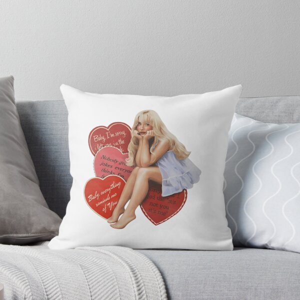 Aperçu de l'œuvre Sabrina Carpenter Cœur de la Saint-Valentin créée et vendue par WallHelloStore.