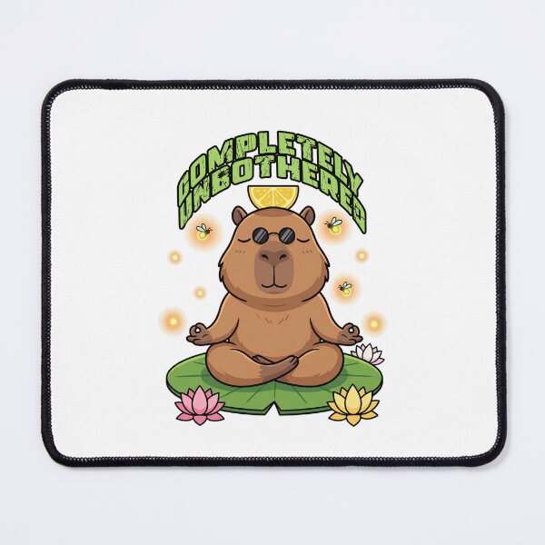 Item preview, Zen Yoga Capybara Meditating Funny Cute Animal designed and sold by Créative touche .