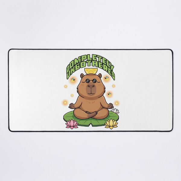 Item preview, Zen Yoga Capybara Meditating Funny Cute Animal designed and sold by Créative touche .