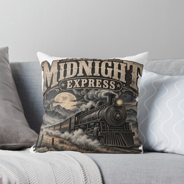 Item preview, Nighttime Ghost Train designed and sold by CleanLine Studio.