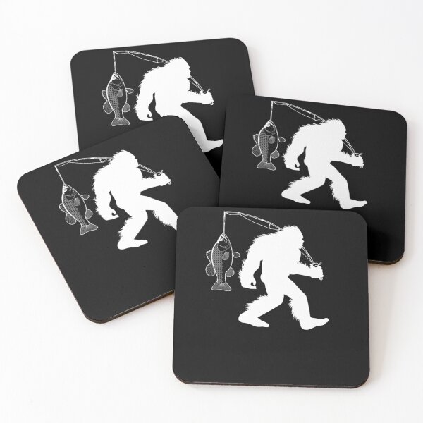 Item preview, Fishing Bigfoot Funny Fisherman Sasquatch designed and sold by WilfRedokry-21.