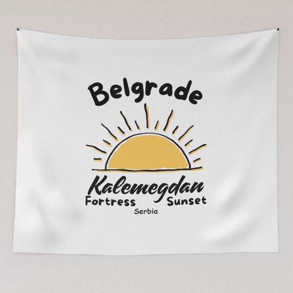 Item preview, Serbia : Belgrade Kalemegda fortress sunset designed and sold by Peerless-Prime.