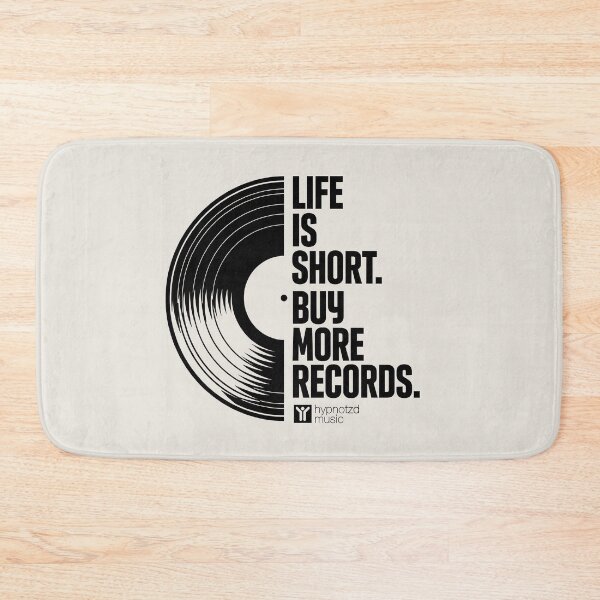 Item preview, Life Is Short Buy More Records | Vinyl Record Lover Design designed and sold by paulo silveira.