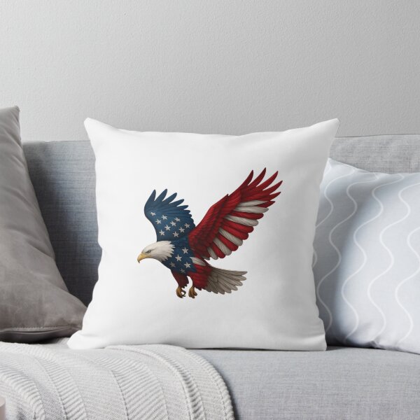 Item preview, Majestic Flying American Flag Eagle designed and sold by calicito.