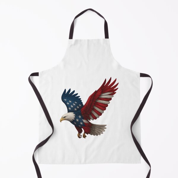 Item preview, Majestic Flying American Flag Eagle designed and sold by calicito.
