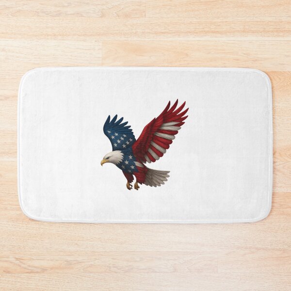 Item preview, Majestic Flying American Flag Eagle designed and sold by calicito.