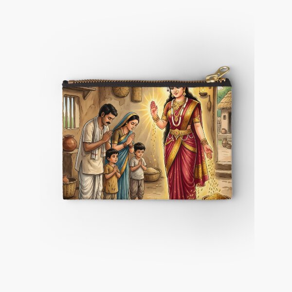 Item preview, Mata Annapurna Devotional Art designed and sold by hutofdesigns.