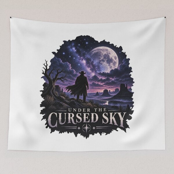Item preview, Cowboy Under the Stars designed and sold by CleanLine Studio.