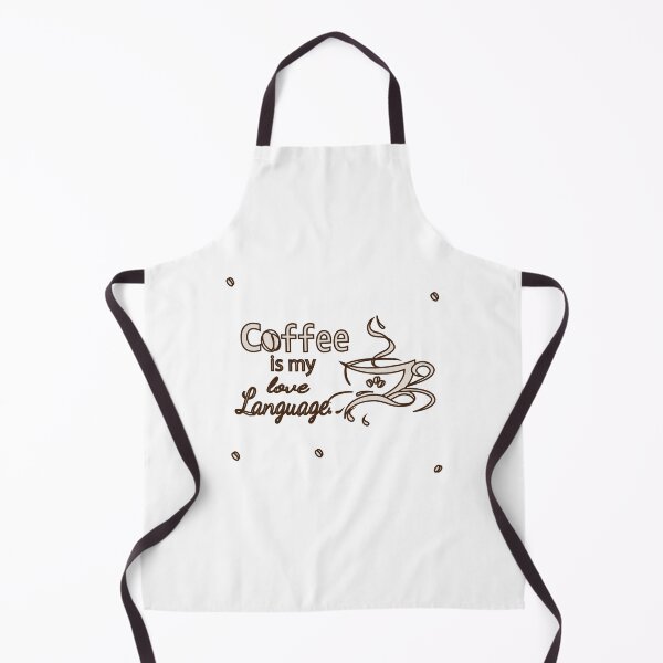 Item preview, Coffee Is My Love Language – Typography & Line Art Coffee Design designed and sold by Carftora786.