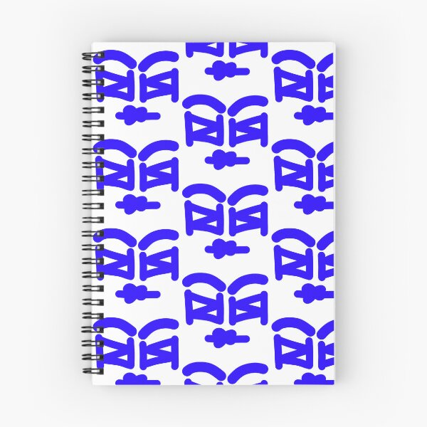 Item preview, Sneaky Blue Doodle Face designed and sold by felipemaldonadoart.