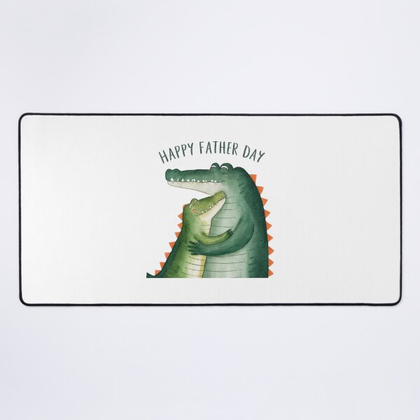 Item preview, Happy Father's Day Crocodiles Daddy Cool designed and sold by theomahkaos.