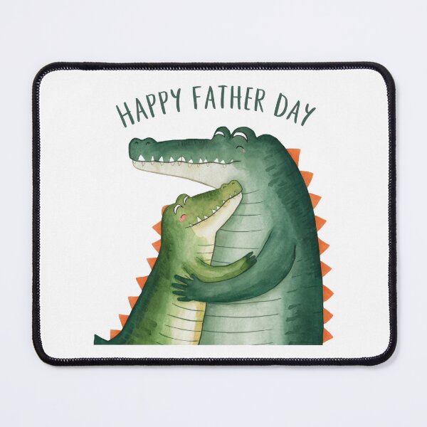 Item preview, Happy Father's Day Crocodiles Daddy Cool designed and sold by theomahkaos.