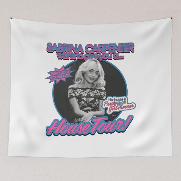 Item preview, Sabrina Carpenter Short n Sweet House Tour designed and sold by WallHelloStore.
