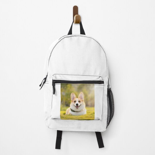 Item preview, Cheerful Corgi Puppy Enjoying Golden Hour designed and sold by VanGaldo.