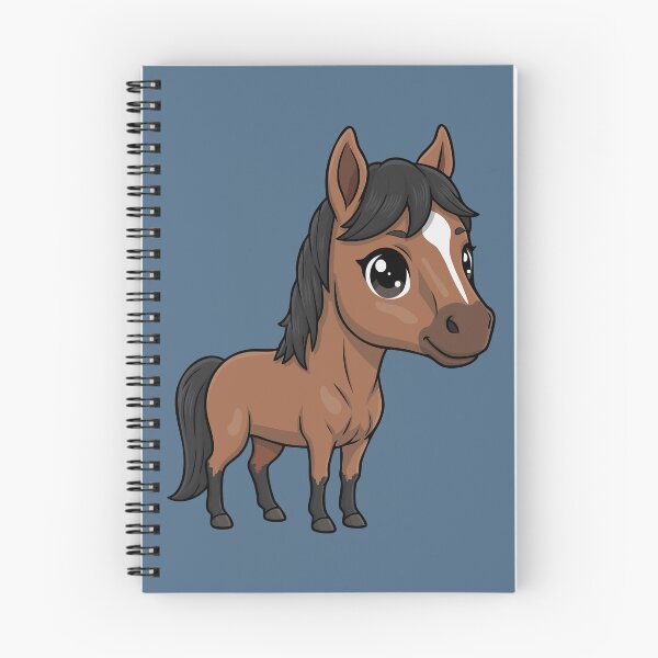 Item preview, A chibi-style drawing of the Abyssinian Horse designed and sold by Cheval-de-coeur.