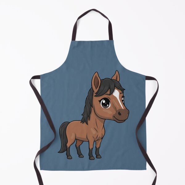 Item preview, A chibi-style drawing of the Abyssinian Horse designed and sold by Cheval-de-coeur.