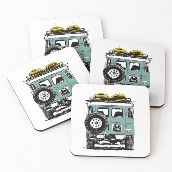 Item preview, Toyota Land Cruiser Vintage 4x4 FJ40 Surf Back designed and sold by blackdogshop.