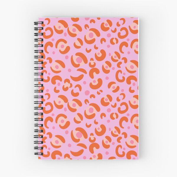 Item preview, Abstract Leopard Print in Orange & Pink designed and sold by raghda-s-m.