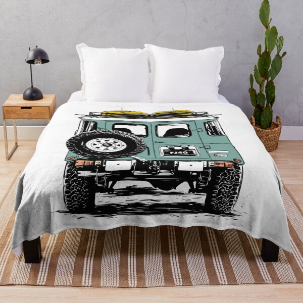 Item preview, Toyota Land Cruiser Vintage 4x4 FJ40 Surf Back designed and sold by blackdogshop.