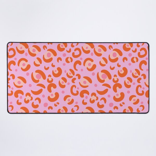 Item preview, Abstract Leopard Print in Orange & Pink designed and sold by raghda-s-m.