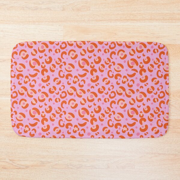 Item preview, Abstract Leopard Print in Orange & Pink designed and sold by raghda-s-m.