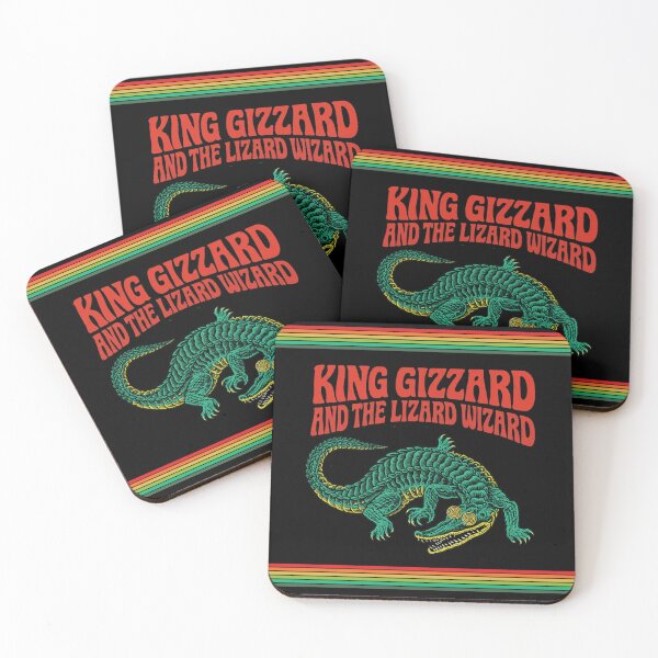 Item preview, King Gizzard and the Lizard Wizard - Evil Death Roll  designed and sold by Q Art & Design .