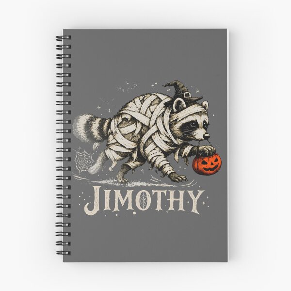 Item preview, Jimothy Mummy Raccoon Halloween Tee designed and sold by Catspeachy.