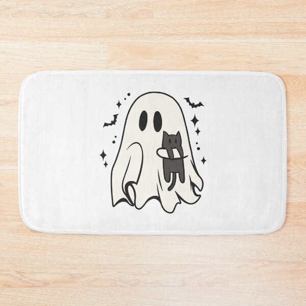 Item preview, Cat - Ghost Cat - Boo-P Ghost Cat - Ghost Cat Halloween - Cute Spooky Ghost - Halloween Black Cat & Ghost designed and sold by Ibrahimott.