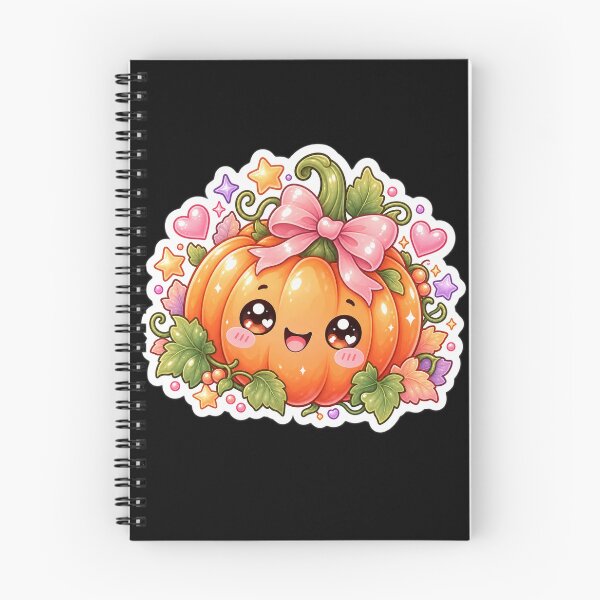 Item preview, Cute Kawaii Pumpkin Sticker designed and sold by Christiana-Art.