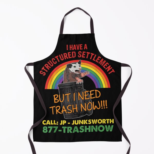 Item preview, I Have A Structured Settlement But I Need Trash Now Raccoon designed and sold by SenoritaVixyArt.