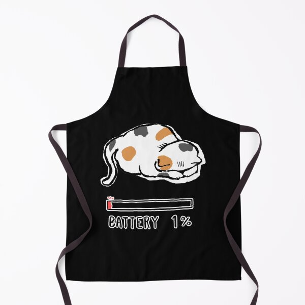 Item preview, Lazy Calico Cat Sleeping Low Battery 1% Funny Internet Meme designed and sold by TarunekoT.