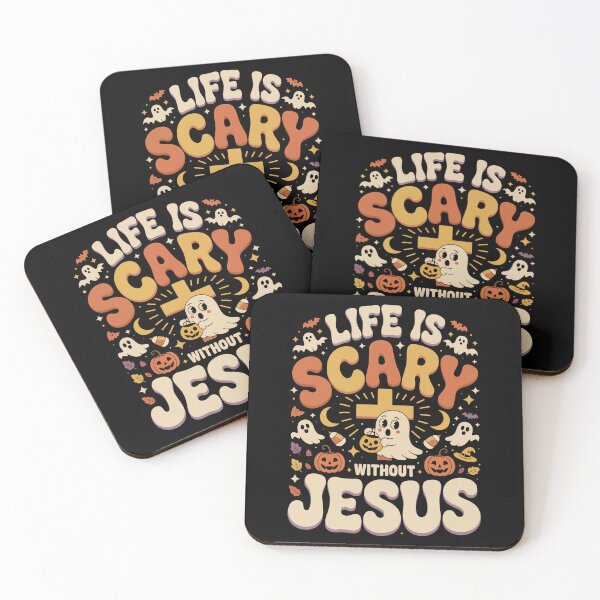 Item preview, LIFE IS SCARY WITHOUT JESUS designed and sold by jkrphoto.